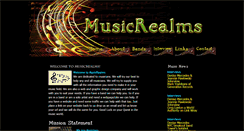 Desktop Screenshot of musicrealms.com